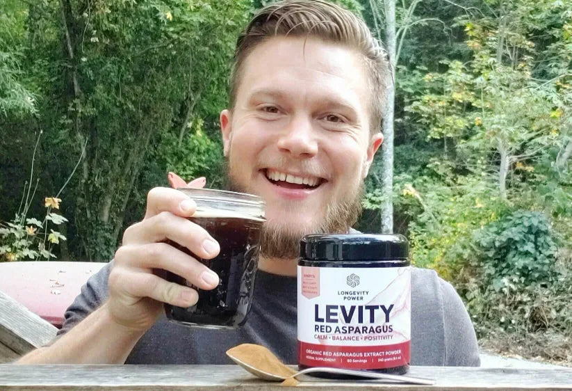Free Levity Red Asparagus on orders USD$200+