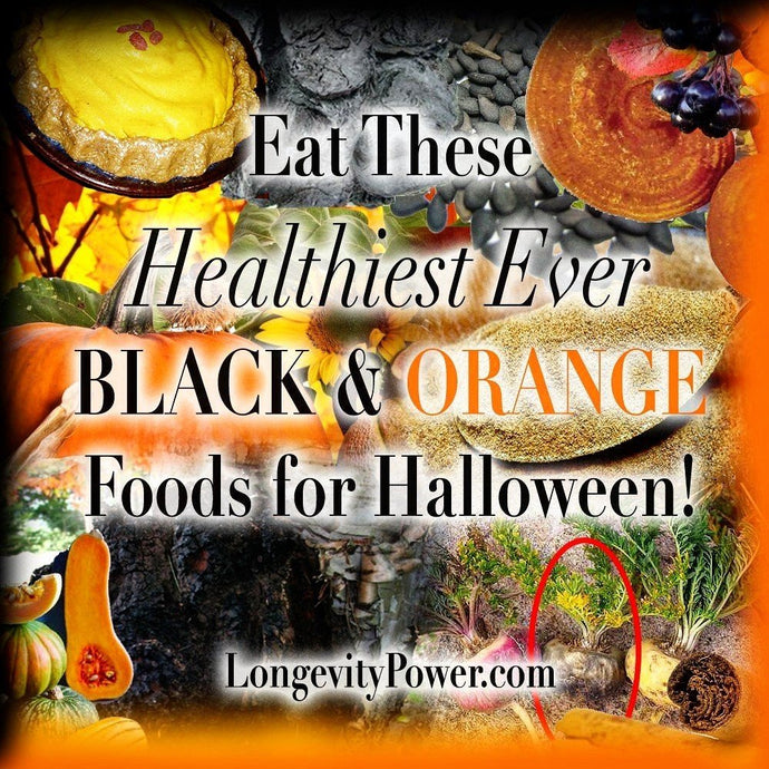 Eat These Black & Orange Foods for Halloween & the Holidays!
