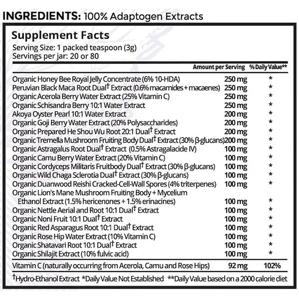 Radiance Beauty Adaptogens