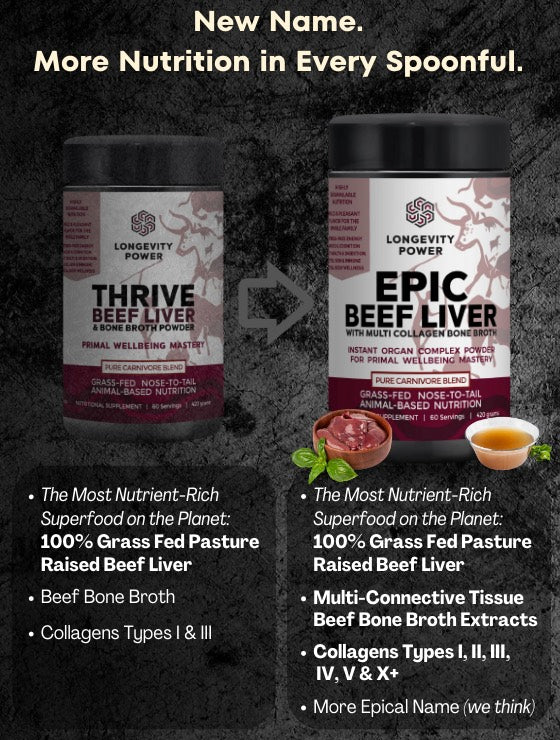 Free Epic Beef Liver on orders USD$200+