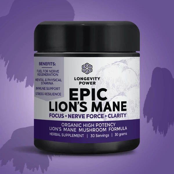 Free Epic Lion's Mane (30 servings) on orders USD$200+