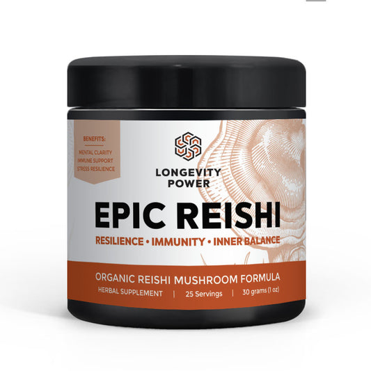 Free Epic Reishi (25 servings) on orders USD$200+