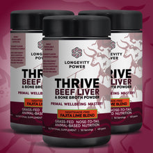 THRIVE Beef Liver & Bone Broth Powder